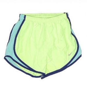 Neon Yellow/Green Nike Athletic Shorts Tempo
